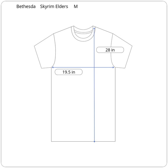 Bethesda Skyrim The Elder Scrolls Talos Chapel Stained Glass Black Tshirt Mens M - Picture 7 of 7